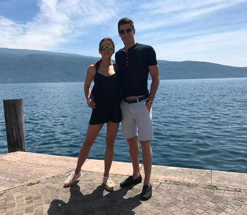 Anna i Robert Lewandowscy