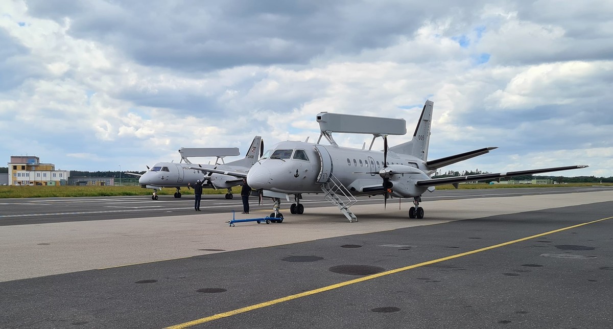 Dwa polskie samoloty Saab 340B AEW to polskie oczy i uszy. Samoloty dają nam możliwości, których jeszcze nigdy nie posiadaliśmy.