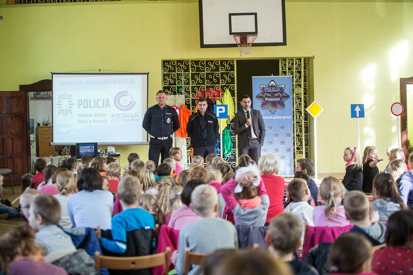 City Center i poznańska policja edukują dzieci