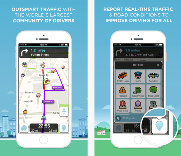 Czas to pieniądz. Doskonale zdaje sobie z tego sprawę każdy, kto prowadzi własną firmę. Dlatego też nie warto marnować tego czasu w korkach. Z pomocą przychodzi nam społecznościowo-nawigacyjna aplikacja Waze. Dzięki niej połączymy się innymi kierowcami, którzy na bieżąco dzielą się informacjami o korkach i innych utrudnieniach na drodze.