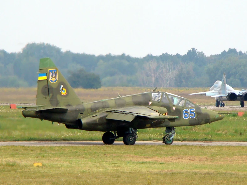 Suhoj Su-25 kao deo ukrajinske vojske