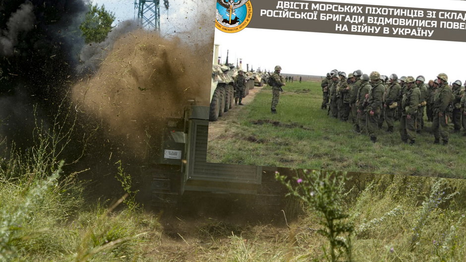 Rosyjscy żołnierze odmówili powrotu na wojnę (screen: Twitter/Defence intelligence of Ukraine)