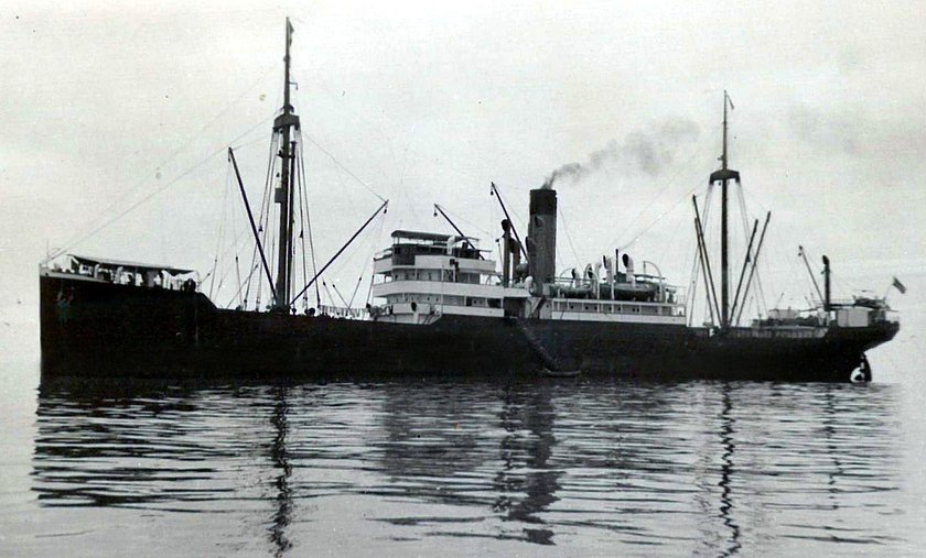 SS Minden zatonął 24 września 1939 r.