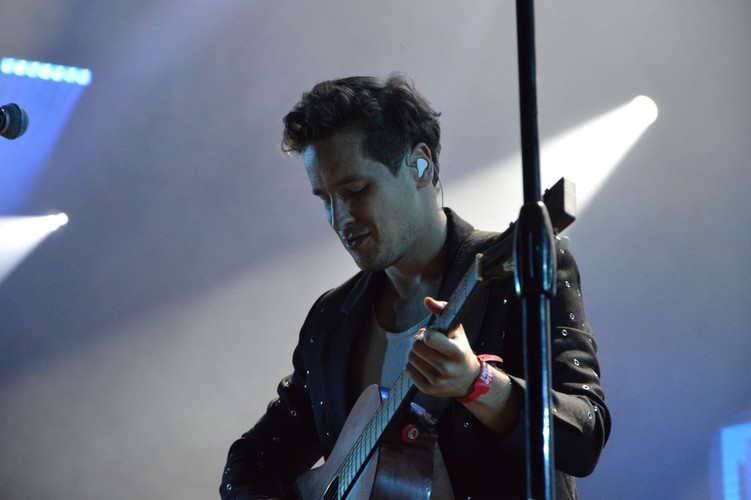 Krzysiek Zalewski na koncercie Męskie Granie 2018. Warszawa 2018.08.18