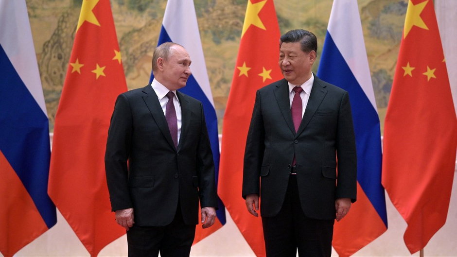 Władimir Putin i Xi Jinping na zdjęciu z 4 lutego 2022 r.