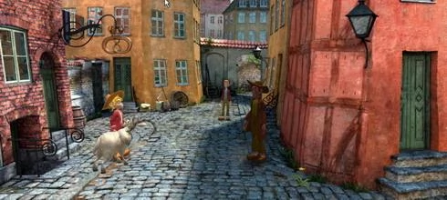Screen z gry "Brzydkie Książątko".