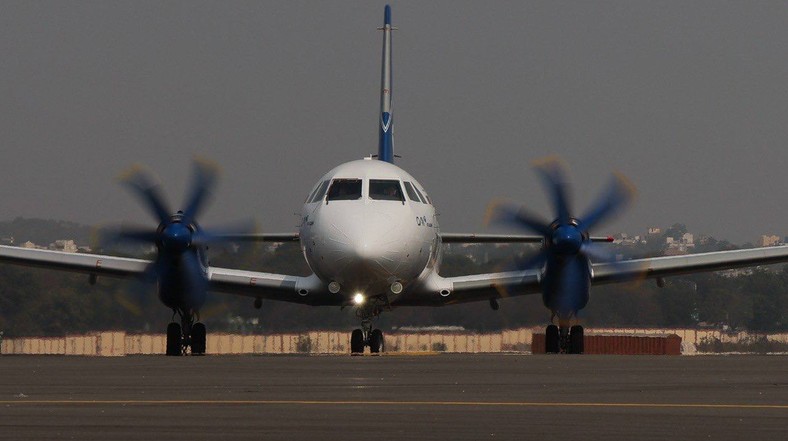 Ił-114-300 w Indiach