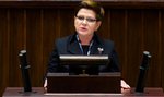 Seria wpadek podczas expose Szydło