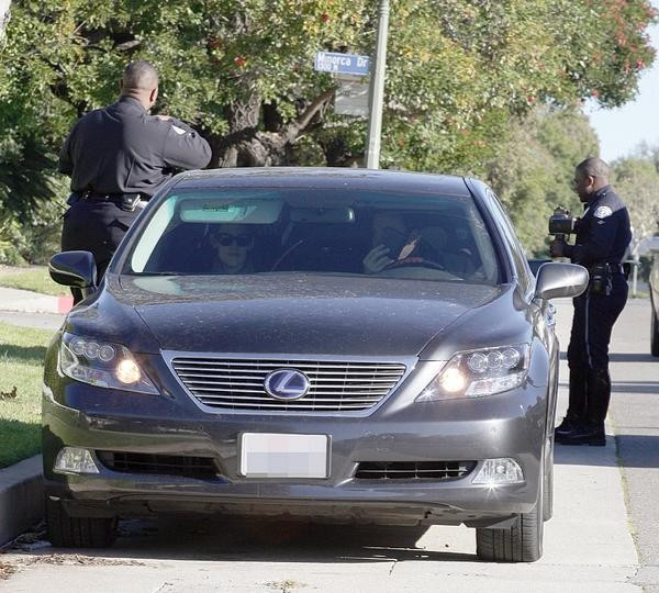 Benn Affleck i Jennifer Garner złapani przez policję w Santa Monica