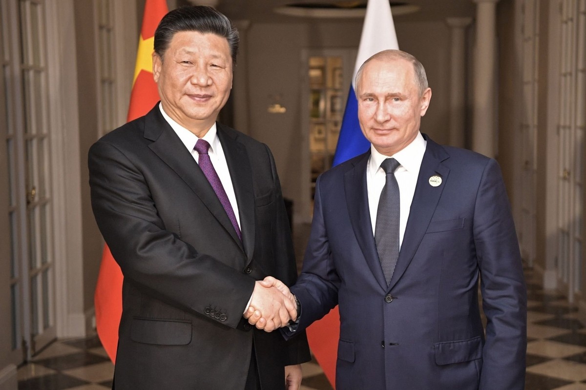 Xî Jinping i Władimir Putin