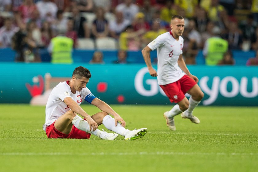 24.06.2018 POLSKA - KOLUMBIA FIFA WORLD CUP 2018 PILKA NOZNA