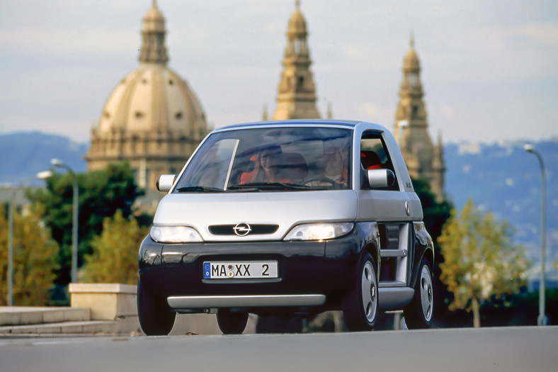 Opel Maxx – miejskie auto przyszłości z 1995 roku