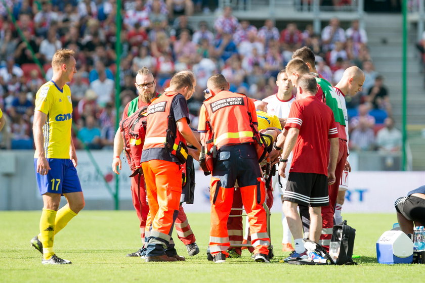 Pilka nozna. Ekstraklasa. Gornik Zabrze - Arka Gdynia. 13.08.2017