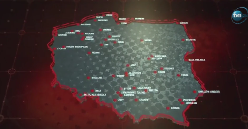 Mapiranje zločina o kojima je pročao monstrum