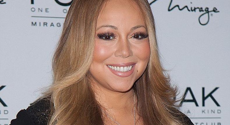 Mariah Carey wears $500m necklace in Vegas