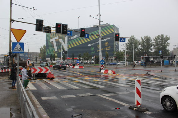 Remont skrzyżowania Hallera i Grabiszyńskiej