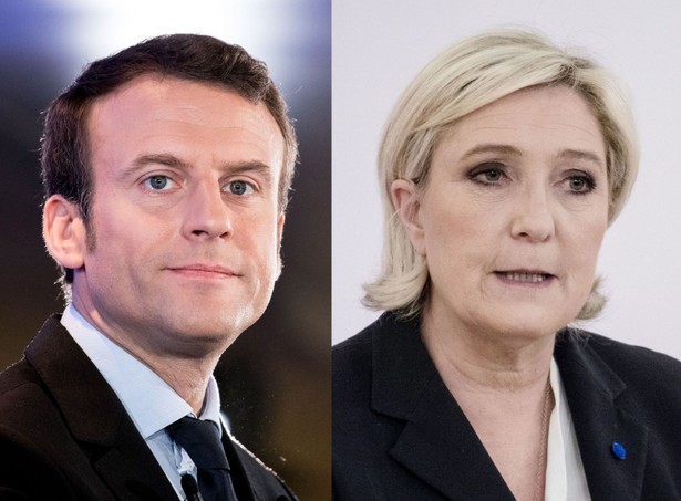 Emmanuel Macron i Marine Le Pen