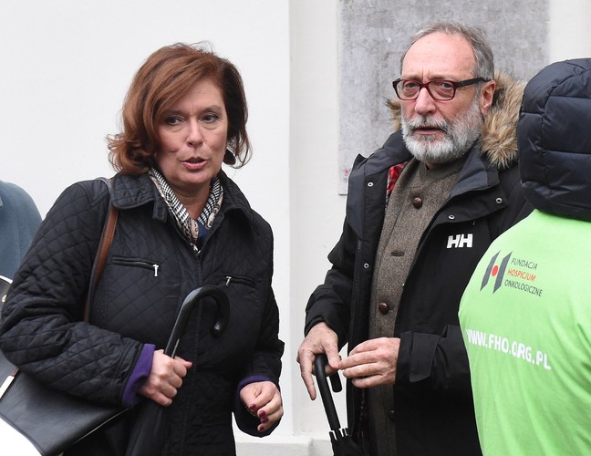 Wicemarszałek Sejmu Małgorzata Kidawa Błońska z mężem reżyserem Janem Kidawą-Błońskim