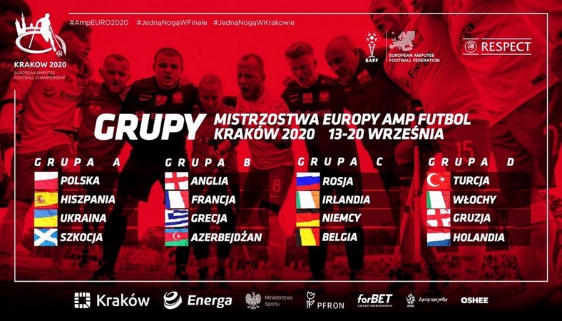 Mistrzostwa Europy w ampfutbolu w Krakowie przełożone na ...