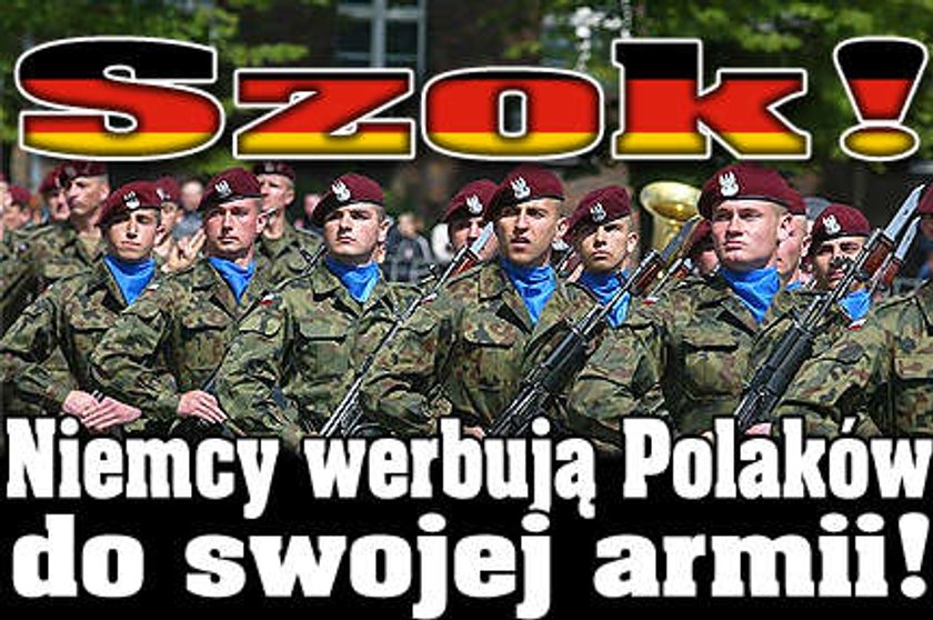 Niemiecka armia werbuje Polaków