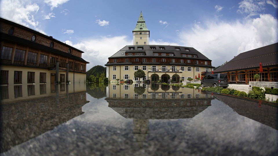 Zamek Elmau w Niemczech