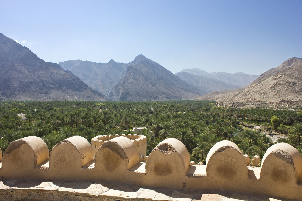 Oman - fort Nakhal w regionie Al Batinah