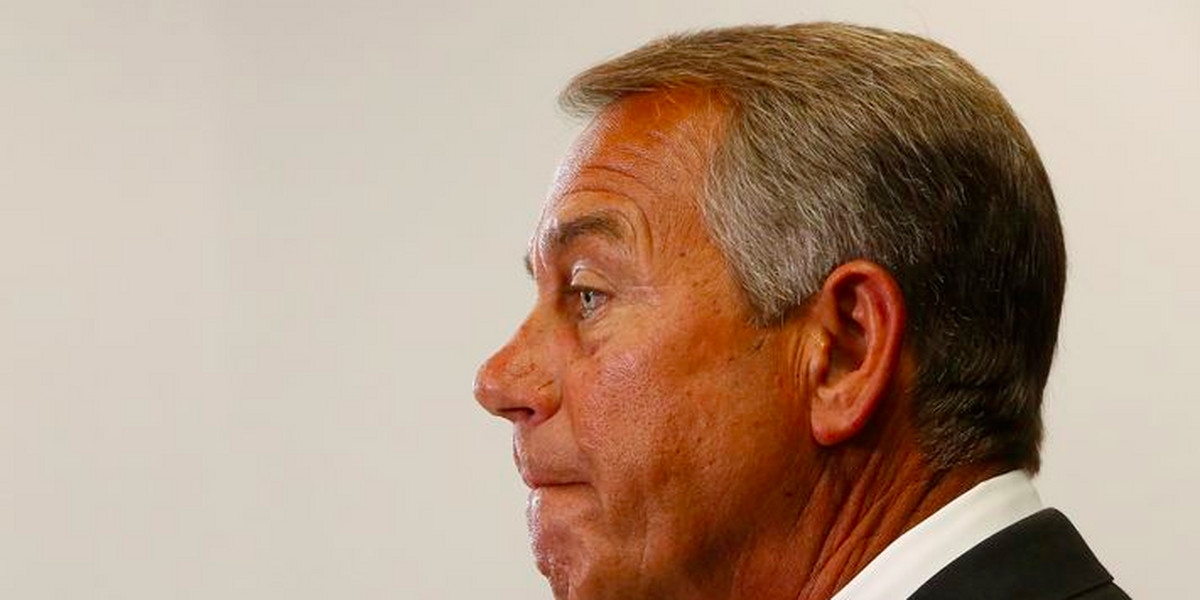 John Boehner is the latest top Republican to struggle to explain why he's supporting Donald Trump