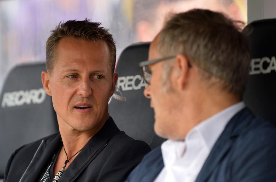 Michael Schumacher felesége kiborult az álinterjú miatt. Fotó: Getty Images