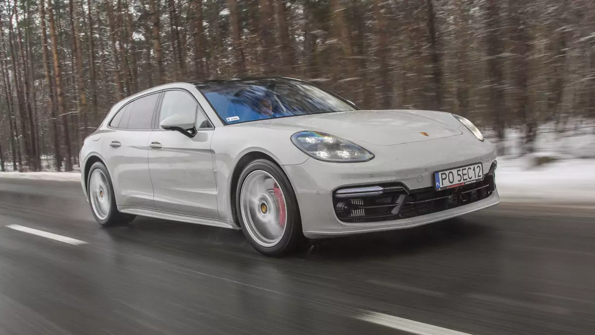 Porsche Panamera Turbo Sport Turismo - ta fajniesza wersja na "K"