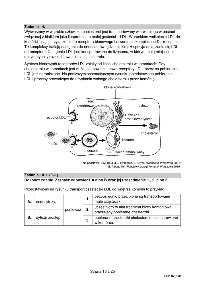 Arkusz maturalny - biologia rozszerzona - 2022 r.