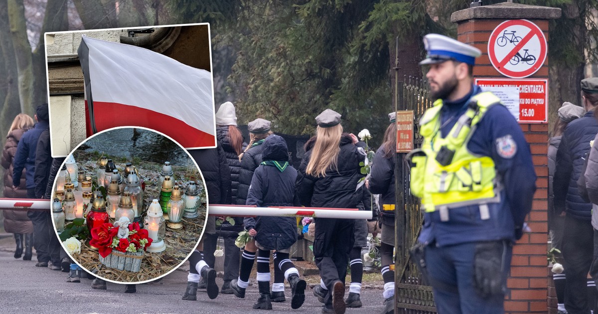 Jelenia Góra utonęła we łzach. Nieprzebrane tłumy przyszły pożegnać 11-letnią Danusię