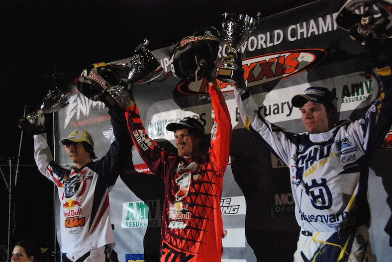 Podium klasy prestige / Jonny Walker, Tadeusz Błażusiak, Mathias Bellino