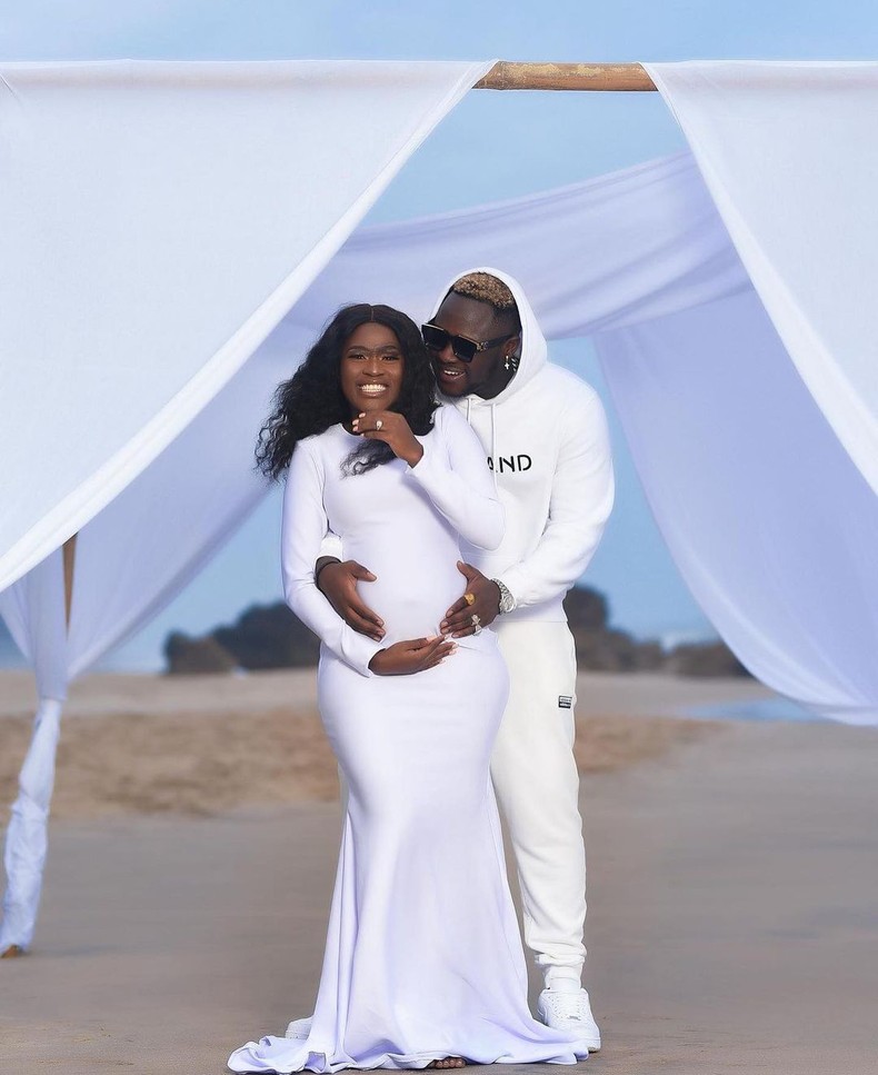 Fella Makafui and Medikal