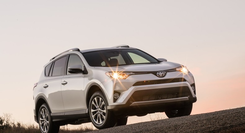 8. Toyota RAV4: 352,139. +11.6%.