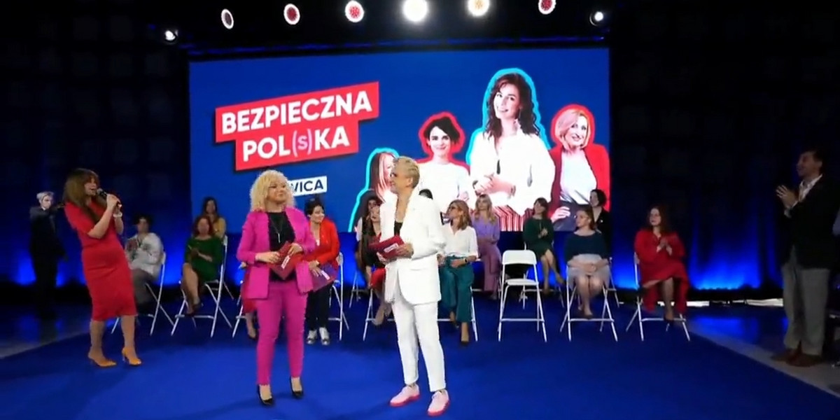 "Bezpieczna Pol(s)ka" to hasło konwencji Lewicy, która odbyła się 24 czerwca.