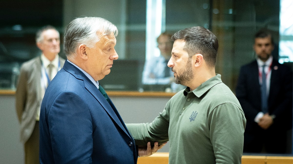 Videón a nagy találkozó! Orbán Viktor négyszemközti beszélgetésre hívta Volodimir Zelenszkijt, heves gesztusok kísérték a szavaikat