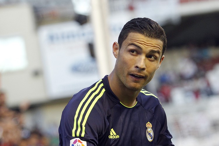 <b>9. Cristiano Ronaldo</b> - jego nazwisko jest warte 11 mln dol.