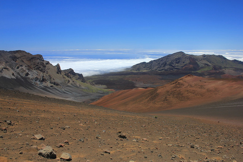 8. Haleakala — Ziemia. Wysokość: 9,1 km.