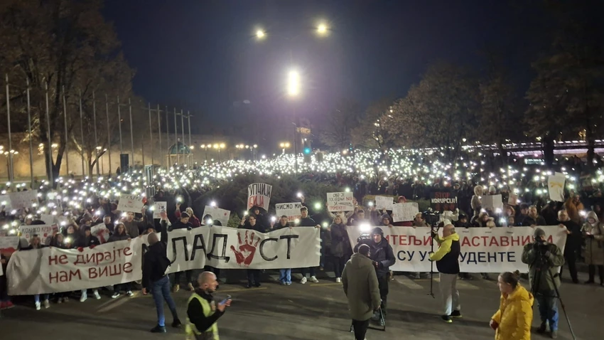 Niš protest