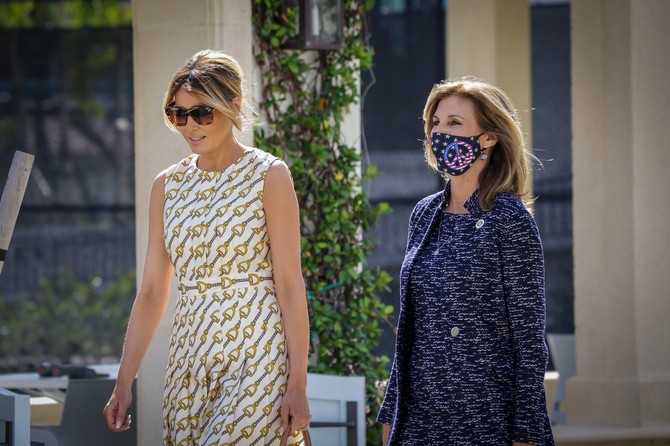 Melanija je glasala u Gucci haljini 