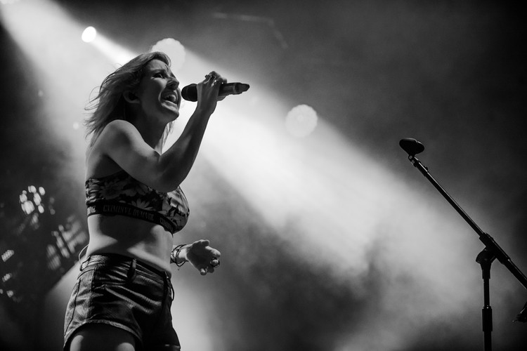 Ellie Goulding na koncercie w Warszawie