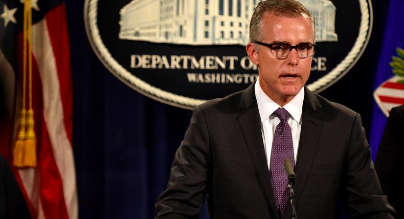 Andrew McCabe.