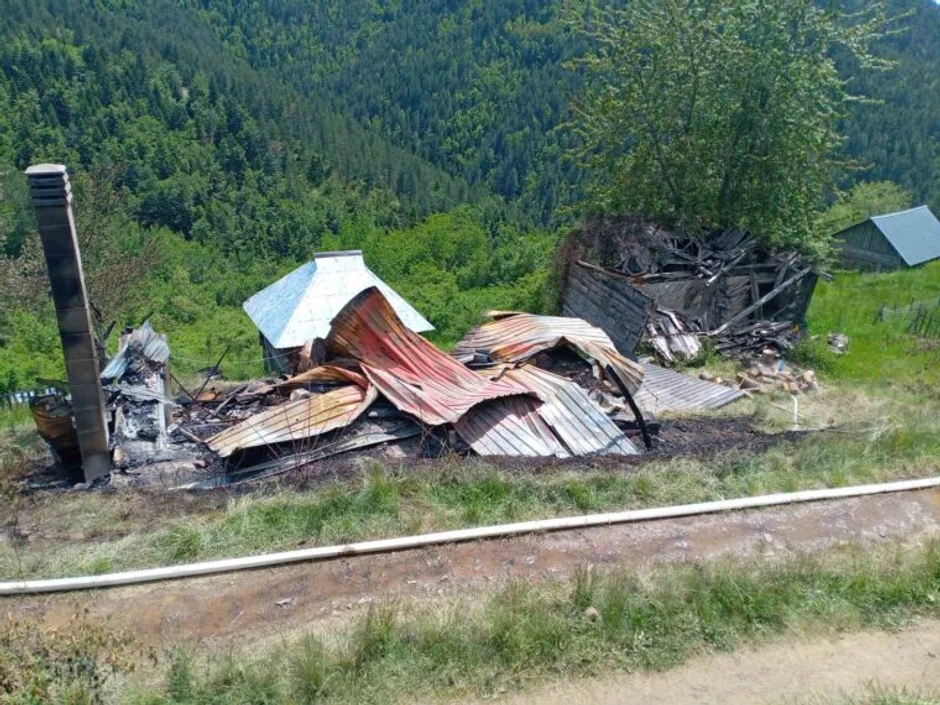 Kuća izgorela za pet minuta