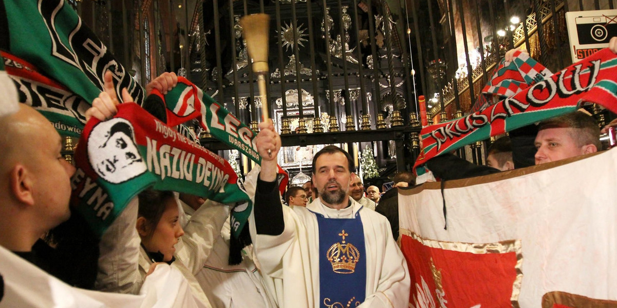 Pielgrzymka kibiców na Jasną Górę