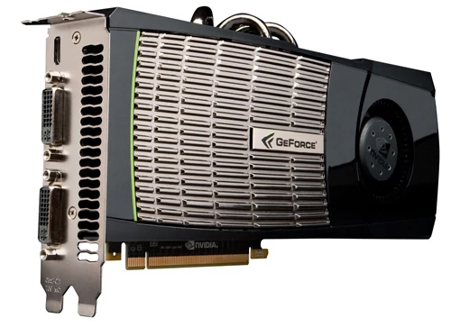 Najnowszy produkt NVidii, GeForce GTX 480. Karta jest bardzo wydajna i jednocześnie bardzo droga. Krytykowano ją także za duży pobór mocy, ale dla fanów maksymalnej wydajności, takie kwestie mają drugorzędne znaczenie