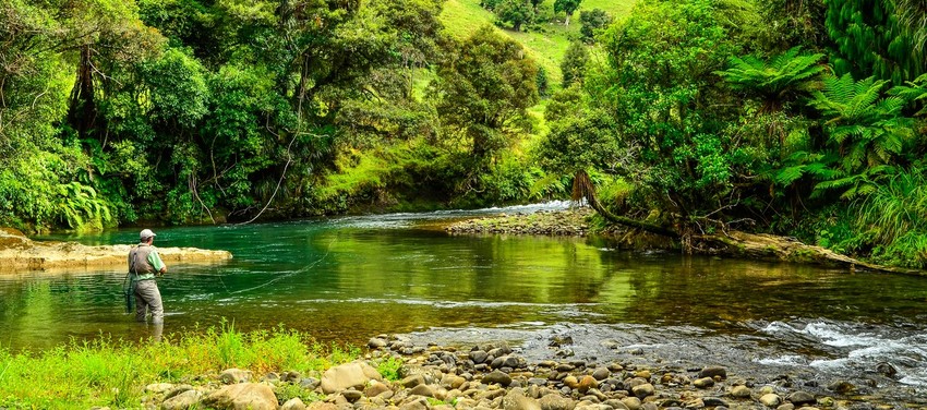 Reka Avakino u blizini imanja