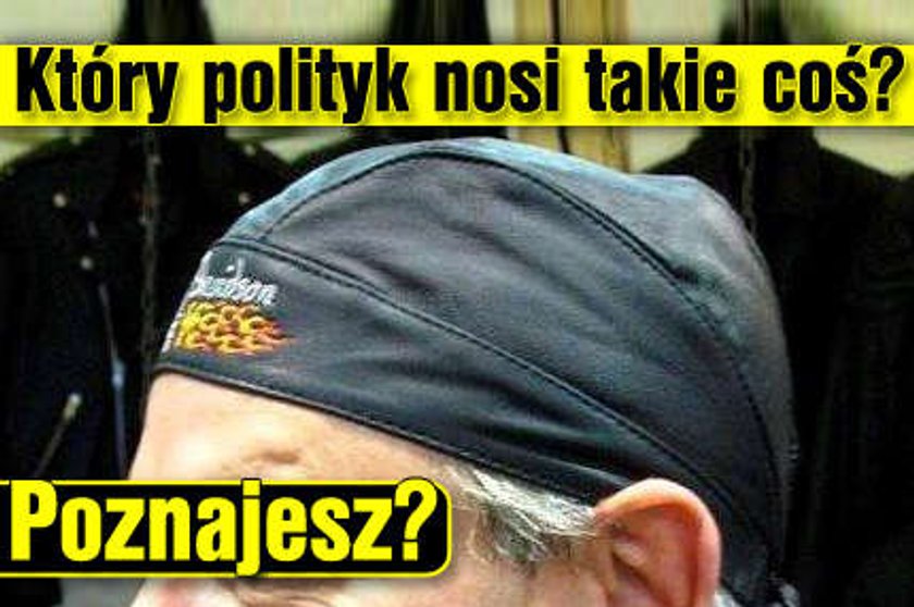 Który polityk nosi takie coś? Poznajesz?