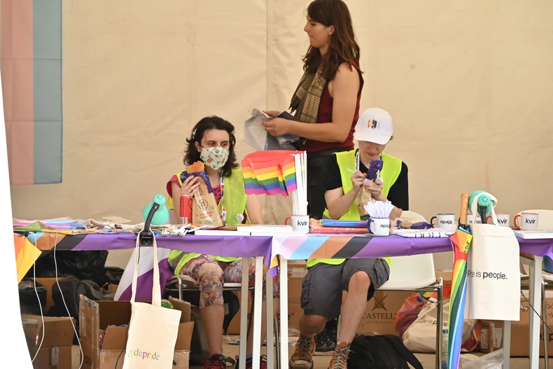 Štand na Prajdu 2025