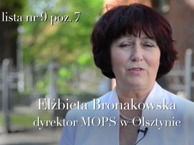 Spot wyborczy Elżbiety Bronakowskiej z PSL