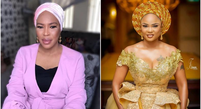 Faithia Balogun sends condolense message to Iyabo Ojo over the demise of her mum [Instagram/FaithiaWilliams] [Instagram/IyaboOjoFepris]